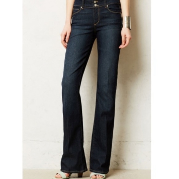 PAIGE Pants - Paige Womens Jeans 28 Blue Hidden Hills Thick